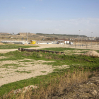 Els terrenys on es construirà la nova escola de Vilagrassa.