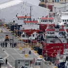 La embarcación llegó a puerto con 108 migrantes a bordo.