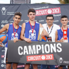 Podis de Lleida al 3x3 - L’equip del Força Lleida va guanyar la categoria cadet del Circuit 3x3 organitzat per la Federació Catalana de bàsquet, i el CB Lleida va aconseguir el segon lloc a la categoria de minibàsquet.