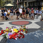 Imagen de archivo del lugar del atentado del 17-A en Barcelona. 