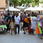La Vilaclosa, uno de los escenarios de este mercado. 