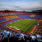 El Camp Nou podrá acoger a 40.000 espectadores con las medidas que entran en vigor el viernes.