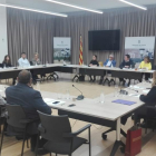 La sesión celebrada ayer en la Diputación de Lleida.