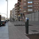 Imagen de la Avenida Madrid, en Fraga. 
