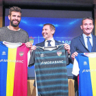 Gerard Piqué, a la presentació del patrocinador de l’Andorra.