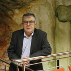 El director del Museu de Lleida, Josep Giralt, ahir a les instal·lacions de SEGRE.
