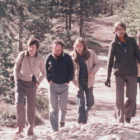 Los amigos que emprendieron el viaje, en 1976.