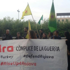 Protesta contra Indra pels seus negocis amb Turquia