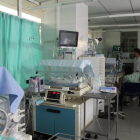 Sala de neonatología en el hospital Arnau de Vilanova de Lleida. 