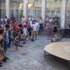 El ensayo abierto, el último antes del certamen, tuvo lugar ayer en el claustro de la Escola Ondara.