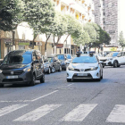 El CiviCar de la Urbana, el primer dia en què va començar a sancionar.