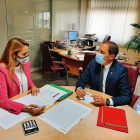 José Crespín se reunió con la directora del SEPE en Lleida.