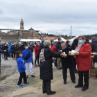 El programa de actos de la Fira de L’Espluga Calba comenzó con un almuerzo popular.