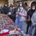 Agramunt celebra el mercat de Nadal amb una gran d'afluència de públic