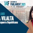 La cap de llista per Lleida d'Esquerra Republicana, Marta Vilalta, conversa amb Núria Sirvent per explicar el contingut del programa electoral del seu partit.