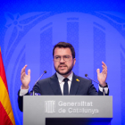 El president de la Generalitat, Pere Aragonès, compleix dos mesos i mig al càrrec.