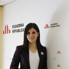 Marta Vilalta, candidata de ERC por Lleida en las elecciones al Parlament del domingo. 