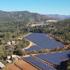 Instal·lació de panells solars al municipi de Talarn.