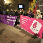 Marea Lila va celebrar ahir la marxa número 40 contra els feminicidis, en què va participar Dona Balàfia.