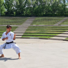 El karate es un deporte que se estrena como olímpico en Tokio.