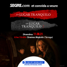 Els Cinemes Majèstic de Tàrrega projectaran 'Un lugar tranquilo' i 'Un lugar tranquilo 2' coincidint amb la pre-estrena de la segona part de la saga.