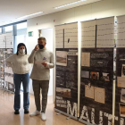 Inauguració de l’exposició ‘De Lleida a Mauthausen’, a l’institut La Mitjana de Lleida.