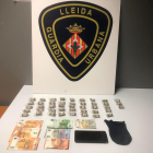Detingut a Lleida amb més de quaranta embolcalls de marihuana preparats per ser venuts