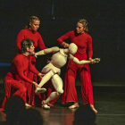 Laura Murphy Dance ahir a la Ciutat Trepat amb l’espectacle ‘Abacus’.