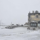 La nevada al port de la Bonaigua.