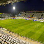 Imatge del Camp d’Esports durant un partit oficial del Lleida Esportiu.