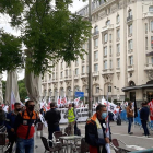 Treballadors de la petroquímica exigeixen al Congrés plans d'ocupació davant de la Llei de Canvi Climàtic.