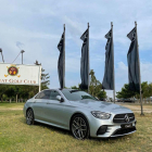 El circuit que patrocina la firma automobilística Mercedes-Benz va arribar ahir al camp de Raimat.
