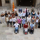 Homenaje institucional a los deportistas olímpicos catalanes en el Palau de la Generalitat