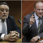 El ya exsubdelegado Rafael Rubio y el exvicealcalde Alfonso Grau.