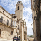 Imagen del centro histórico de Maldà, on 57 casas vacías. 