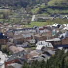 Imagen de una vista de la capital de la Alta Ribagorça.