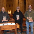 Gelonch, Treviño y el alcalde de La Seu d’Urgell, Francesc Viaplana.