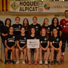 L’equip femení de l’Alpicat, a la foto oficial de principi de temporada.