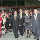 la reina Sofía en la inauguración