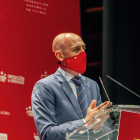 Luis Rubiales, presidente de la Federación Española.