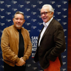 Los cocineros Albert Adrià y Alain Ducasse en el Gastronomika 2021.