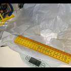 La Guàrdia Civil ha decomissat 72 grams de cocaïna.