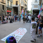 Movilización en Lleida contra la LGTBI-fòbia
