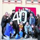 Alguns dels participants en els actes commemoratius dels 40 anys de l’Aula.