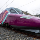 Imagen de los nuevos trenes AVLO, que entrarán en funcionamiento a partir del 23 de junio. 