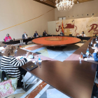 Última reunió del Consell Executiu abans de la investidura de Pere Aragonès, ahir.