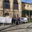 Estudiants de Lleida demanen l'amnistia de Hasel