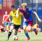 El juvenil del Lleida cayó ayer ante el segundo equipo del Barça.