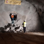 La perforació total del túnel, la calada, es va oficialitzar el passat 4 de març.