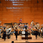 La Banda Municipal de Lleida interpreta hoy la opereta 'La viuda alegre'